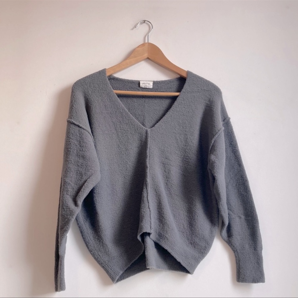Wilfred free Aritzia Relaxed V-neck sweater - xxs